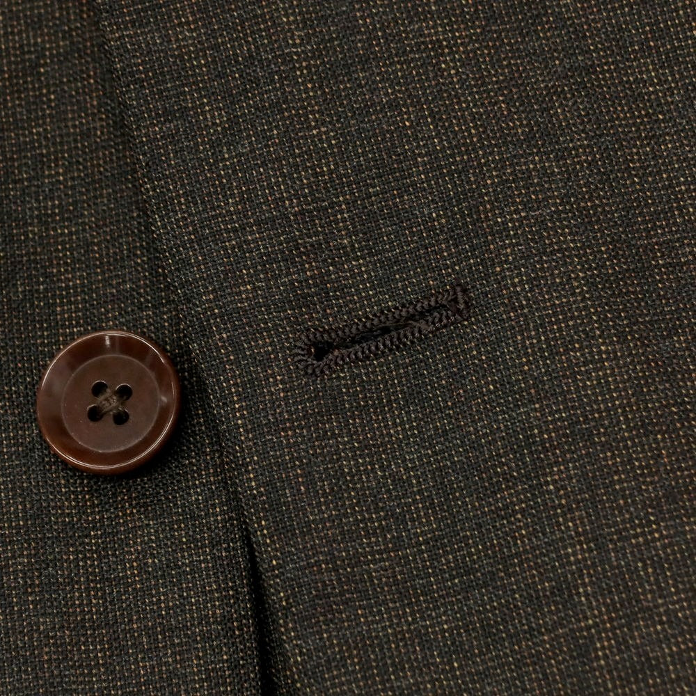 【中古】リングヂャケット RING JACKET ウール 3つボタンスーツ ダークブラウン【 44 】【 状態ランクB 】【 メンズ 】
