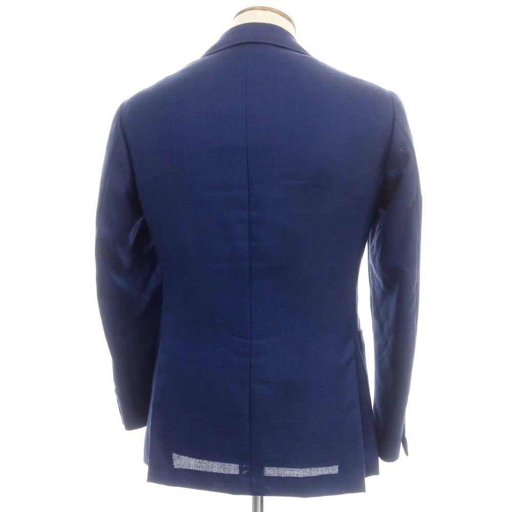 【中古】リングヂャケット RING JACKET ウールモヘヤ テーラードジャケット ネイビーブルー【 46 】【 状態ランクC 】【 メンズ 】