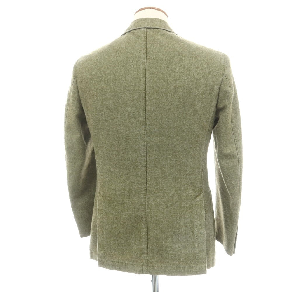 【中古】エルビーエム1911 L.B.M.1911 ウールポリエステル 2B カジュアルジャケット グラスグリーン【 46 】【 状態ランクB 】【 メンズ 】