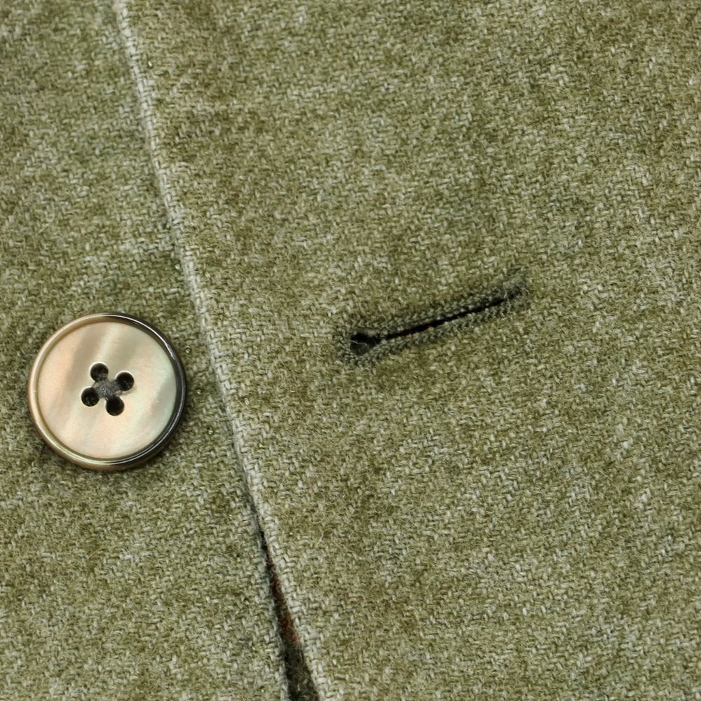 【中古】エルビーエム1911 L.B.M.1911 ウールポリエステル 2B カジュアルジャケット グラスグリーン【 46 】【 状態ランクB 】【 メンズ 】