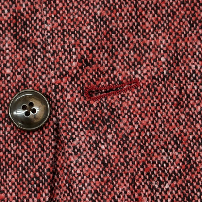 【中古】エルビーエム1911 L.B.M.1911 ウールアクリル 2B カジュアルジャケット レッドxブラック【 46 】【 状態ランクB 】【 メンズ 】