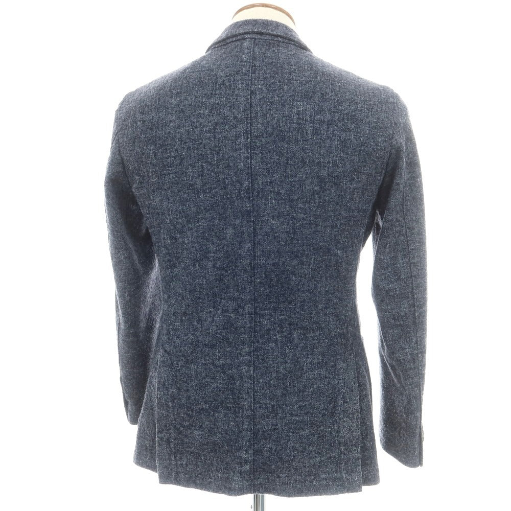 【中古】エルビーエム1911 L.B.M.1911 ウールポリエステル 2B カジュアルジャケット ネイビーxグレー【 46 】【 状態ランクB 】【 メンズ 】