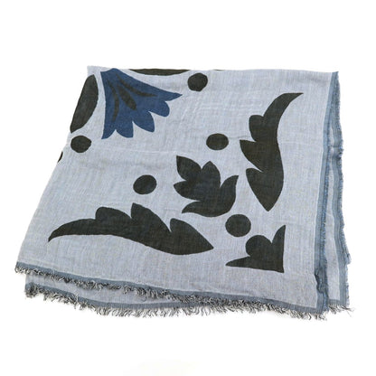 【中古】エルビーエム1911 L.B.M.1911 レーヨン ストール ライトグレーxブラック【 状態ランクC 】【 メンズ 】