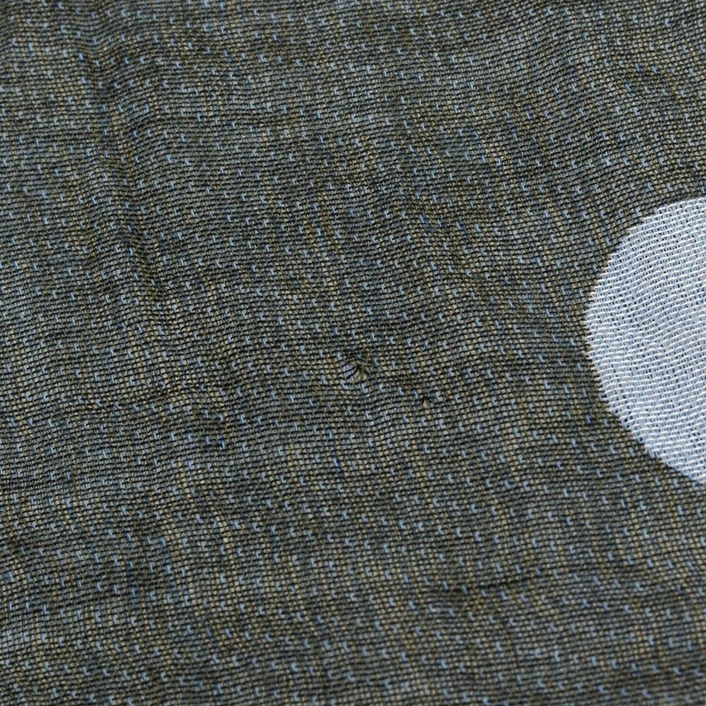 【中古】エルビーエム1911 L.B.M.1911 レーヨン ストール ライトグレーxブラック【 状態ランクC 】【 メンズ 】