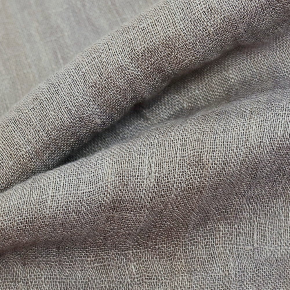 【中古】シーピーカンパニー C.P.Company リネン系 ストライプ ストール ライトグレー【 状態ランクC 】【 メンズ 】