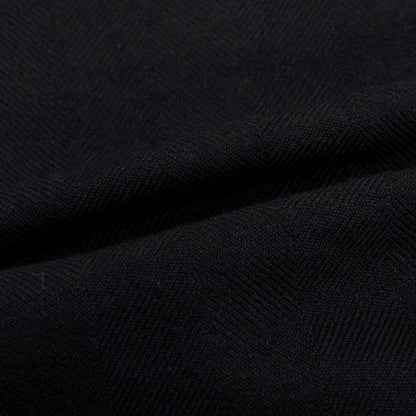 【中古】プリア PRIA ウールシルク ストール ブラック【 状態ランクC 】【 メンズ 】