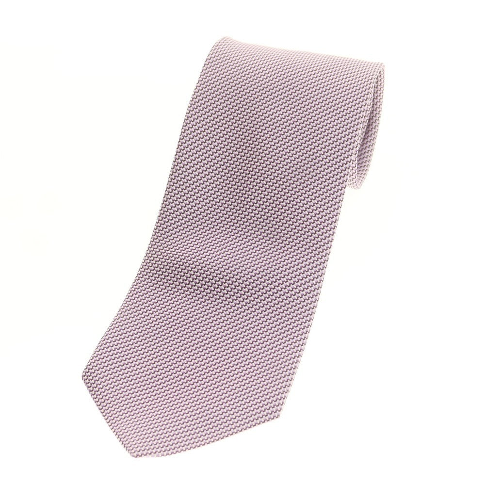 【中古】エルメネジルドゼニア Ermenegildo Zegna シルク ネクタイ パープル【 状態ランクB 】【 メンズ 】