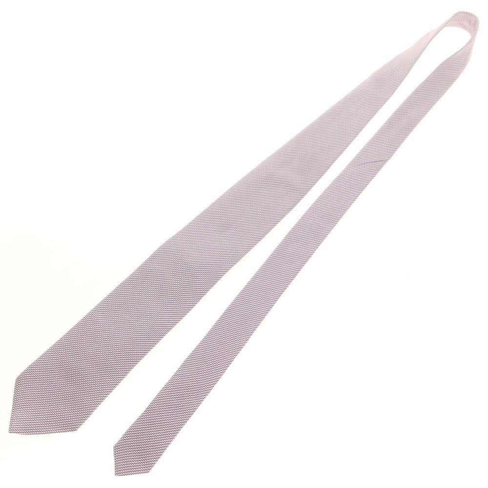 【中古】エルメネジルドゼニア Ermenegildo Zegna シルク ネクタイ パープル【 状態ランクB 】【 メンズ 】