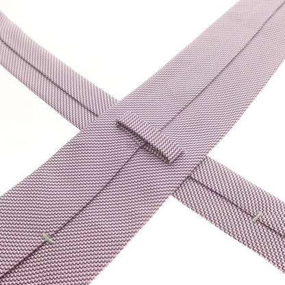 【中古】エルメネジルドゼニア Ermenegildo Zegna シルク ネクタイ パープル【 状態ランクB 】【 メンズ 】