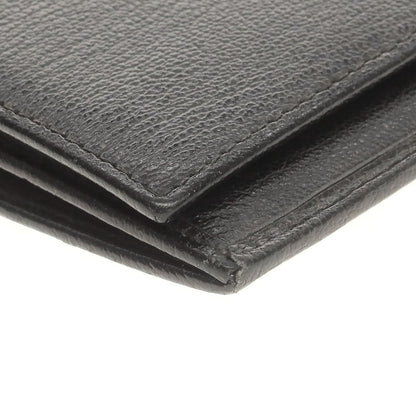【中古】エルメネジルドゼニア Ermenegildo Zegna レザー 長財布 ブラック【 状態ランクC 】【 メンズ 】