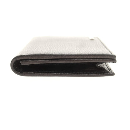【中古】エルメネジルドゼニア Ermenegildo Zegna レザー 名刺入れ ブラック【 状態ランクA 】【 メンズ 】