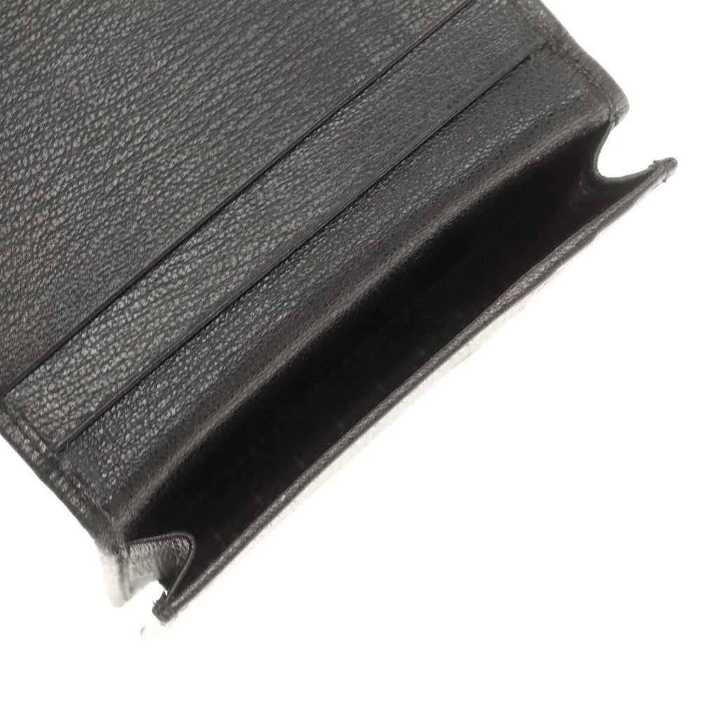 【中古】エルメネジルドゼニア Ermenegildo Zegna レザー 名刺入れ ブラック【 状態ランクA 】【 メンズ 】