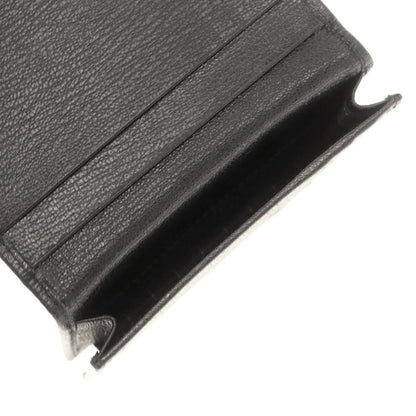 【中古】エルメネジルドゼニア Ermenegildo Zegna レザー 名刺入れ ブラック【 状態ランクA 】【 メンズ 】