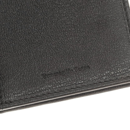 【中古】エルメネジルドゼニア Ermenegildo Zegna レザー 名刺入れ ブラック【 状態ランクA 】【 メンズ 】