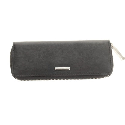 【中古】エルメネジルドゼニア Ermenegildo Zegna レザー ペンケース ブラック【 状態ランクB 】【 メンズ 】