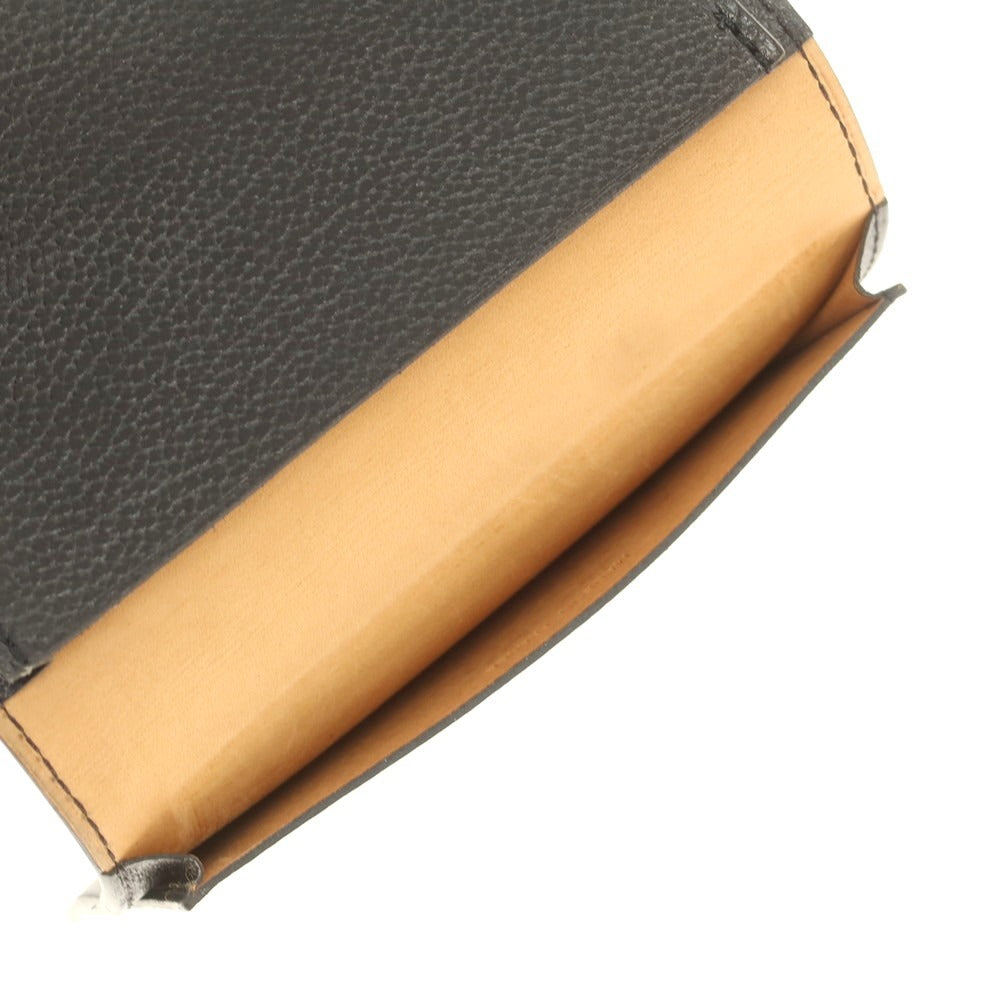 【中古】ジョンロブ John Lobb レザー カードケース ブラック【 状態ランクB 】【 メンズ 】