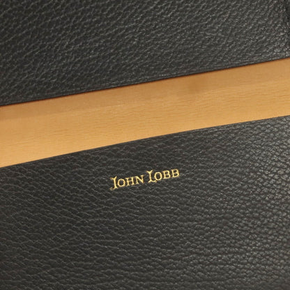 【中古】ジョンロブ John Lobb レザー カードケース ブラック【 状態ランクB 】【 メンズ 】