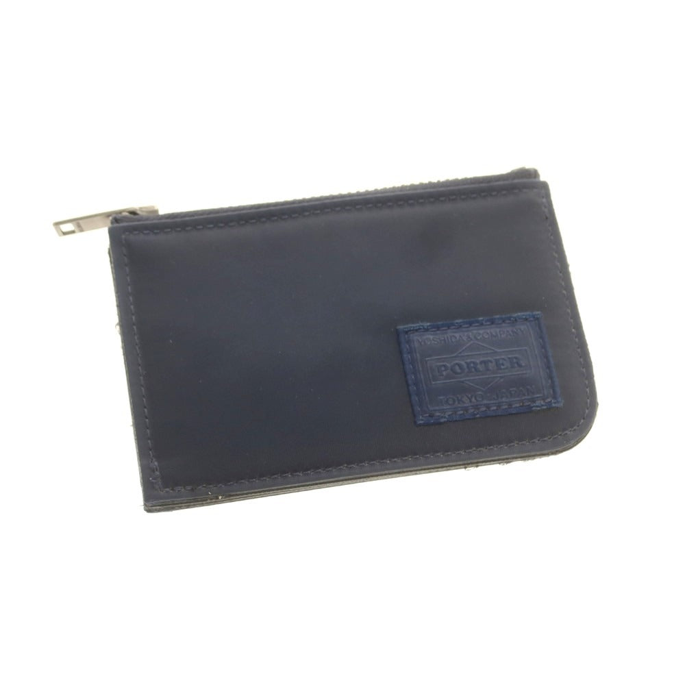 【中古】ポーター PORTER ナイロン コインケース ネイビー【 状態ランクC 】【 メンズ 】
