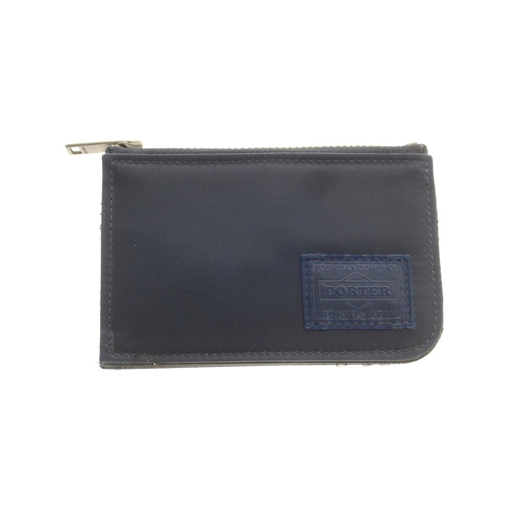 【中古】ポーター PORTER ナイロン コインケース ネイビー【 状態ランクC 】【 メンズ 】