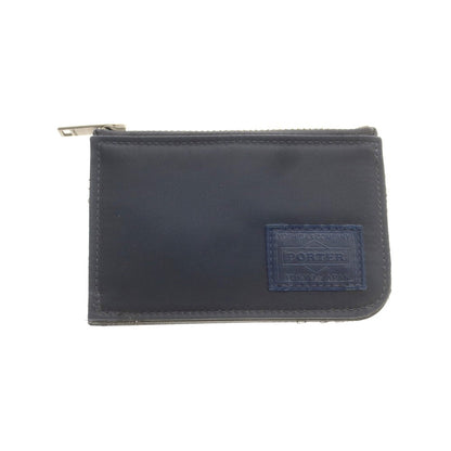 【中古】ポーター PORTER ナイロン コインケース ネイビー【 状態ランクC 】【 メンズ 】