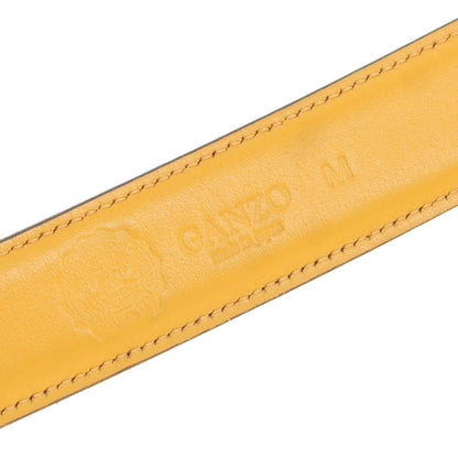 【中古】ガンゾ GANZO レザー ベルト ブラウン【 M 】【 状態ランクC 】【 メンズ 】