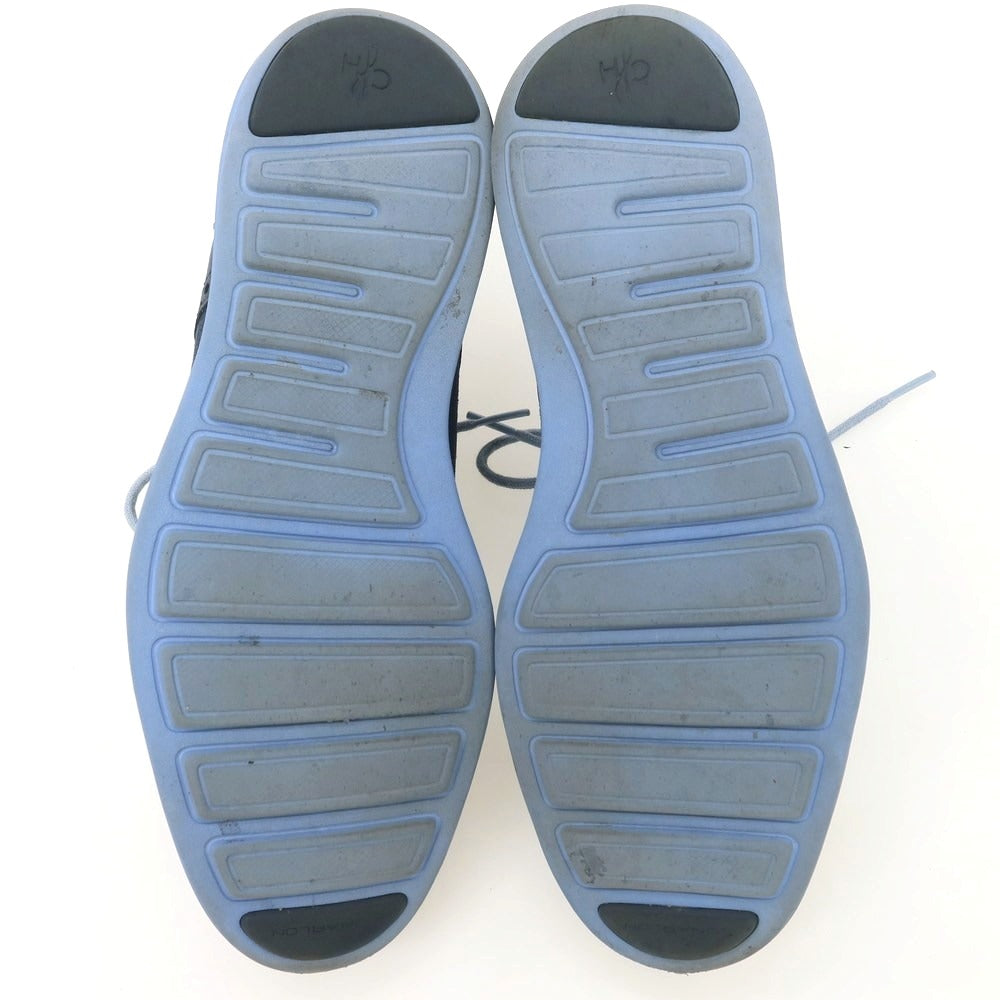【中古】コールハーン COLE HAAN LUNARGRAND スエード ヌバック スニーカー ネイビー【 7M 】【 状態ランクC 】【 メンズ 】