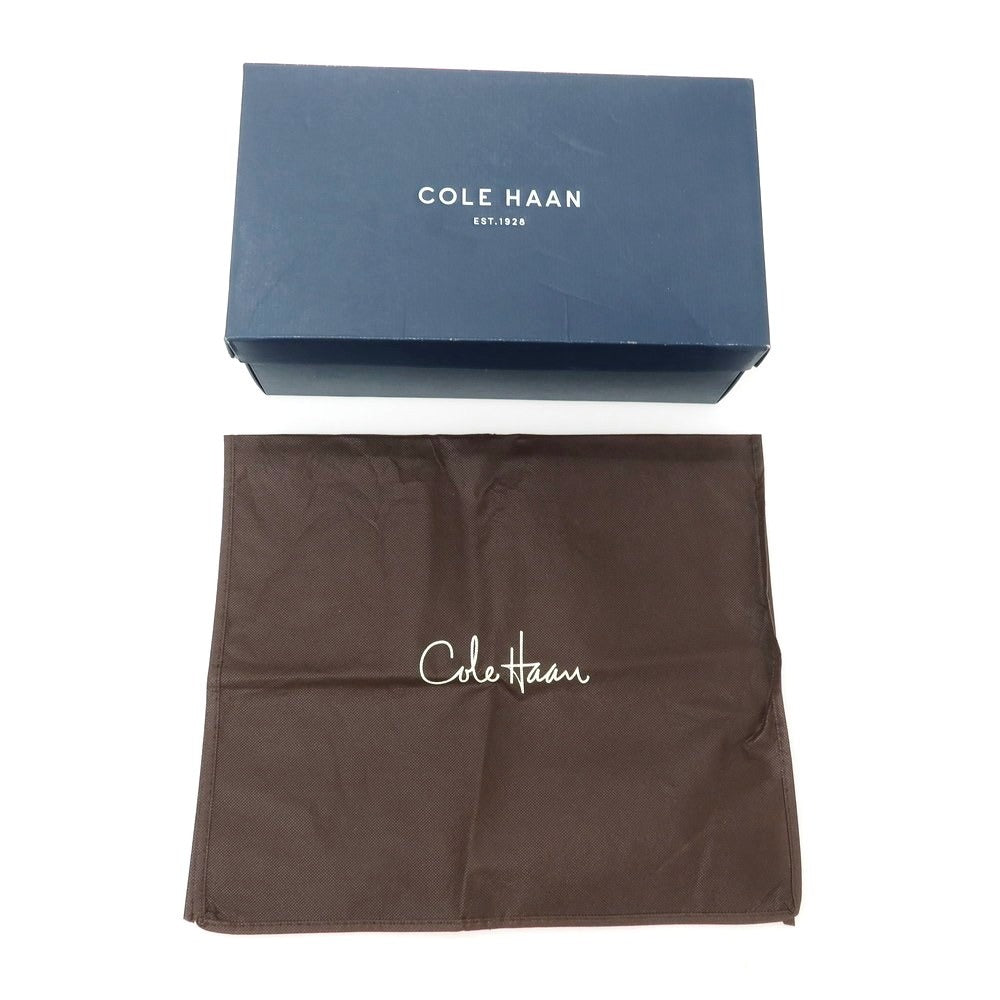 【中古】コールハーン COLE HAAN LUNARGRAND スエード ヌバック スニーカー ネイビー【 7M 】【 状態ランクC 】【 メンズ 】