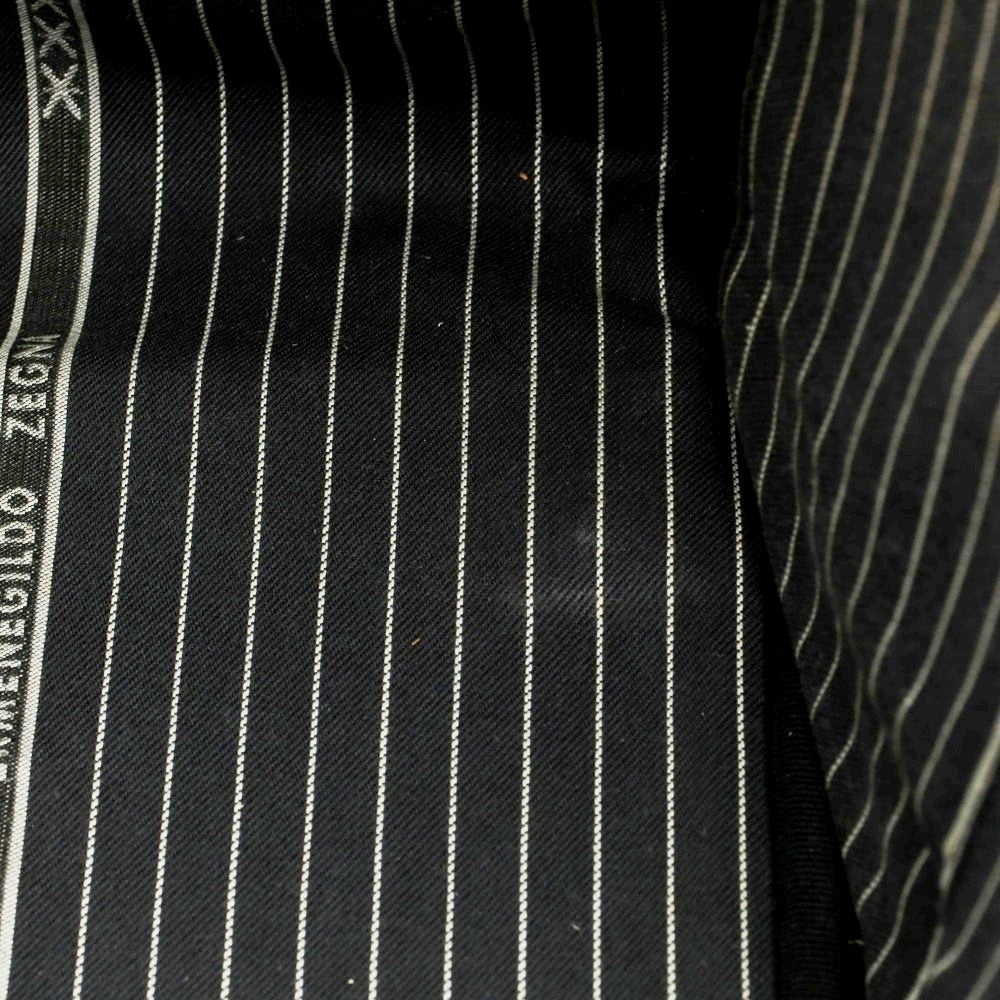 【中古】エルメネジルドゼニア Ermenegildo Zegna レザー ボストンバッグ ブラック【 状態ランクB 】【 メンズ 】