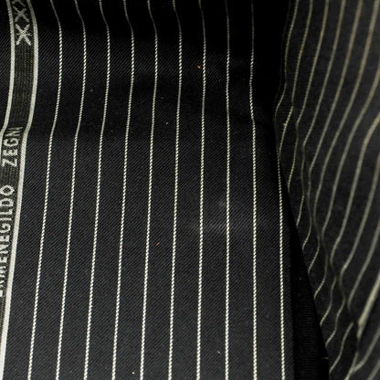 【中古】エルメネジルドゼニア Ermenegildo Zegna レザー ボストンバッグ ブラック【 状態ランクB 】【 メンズ 】