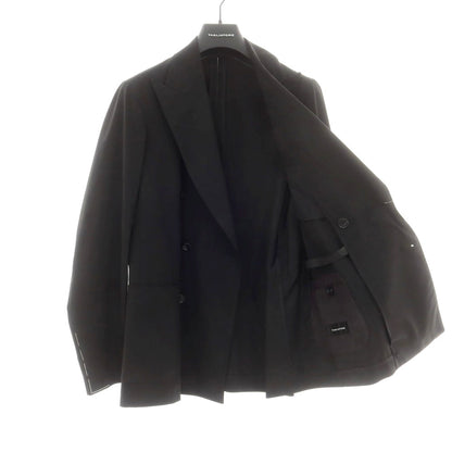 【新品】タリアトーレ TAGLIATORE ストレッチポリエステルウール テーラードジャケット ブラック【 44 】【 状態ランクN 】【 メンズ 】