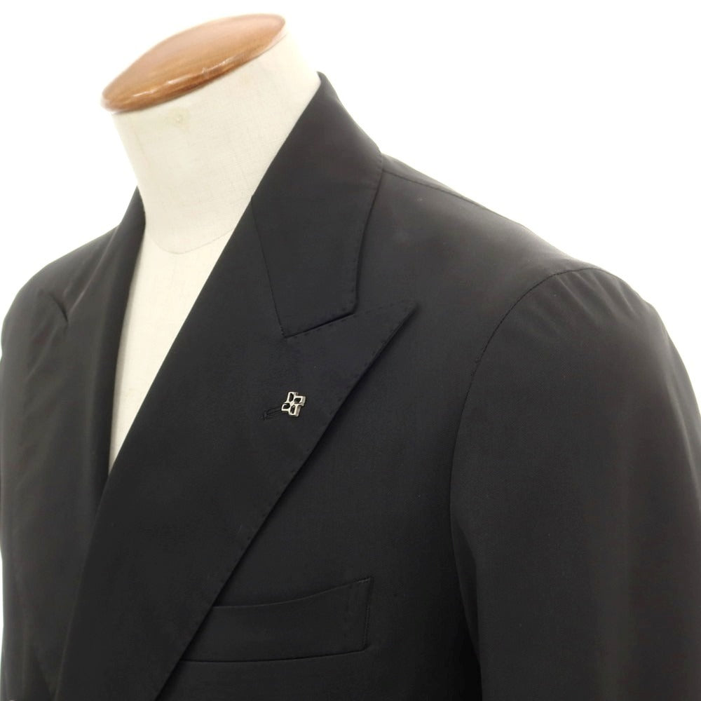 【新品アウトレット】タリアトーレ TAGLIATORE ストレッチポリエステルウール テーラードジャケット ブラック【 48 】【 状態ランクN- 】【 メンズ 】