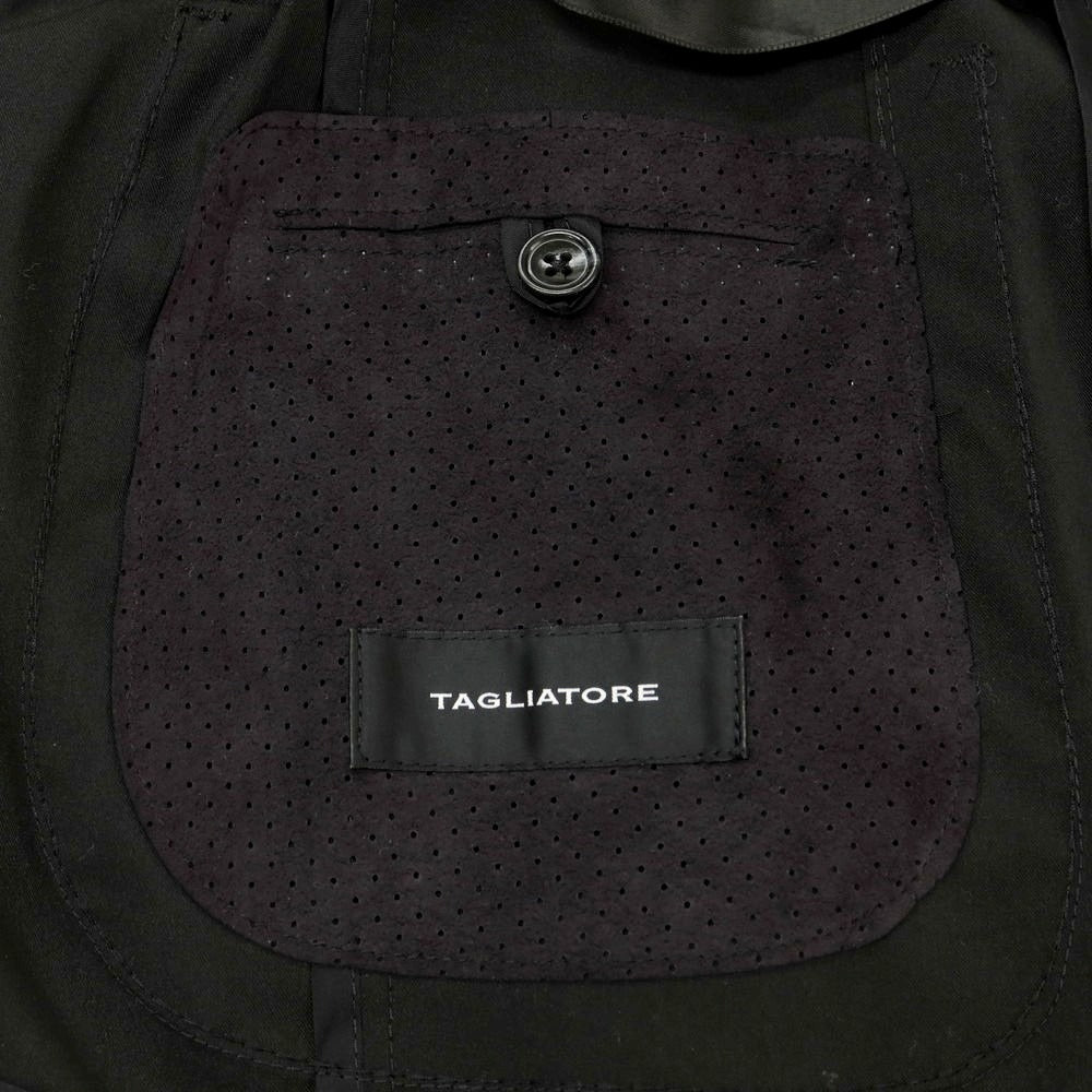 【新品アウトレット】タリアトーレ TAGLIATORE ストレッチポリエステルウール テーラードジャケット ブラック【 48 】【 状態ランクN- 】【 メンズ 】