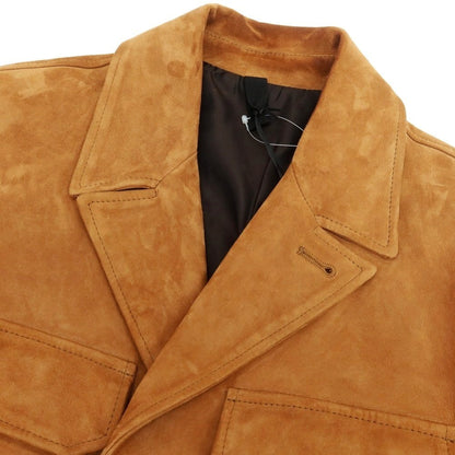 【中古】タリアトーレ TAGLIATORE ラムレザースエード ブルゾン ライトブラウン【 48 】【 状態ランクB 】【 メンズ 】