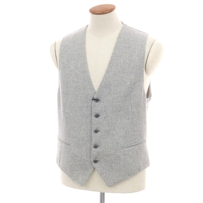 【新品】タリアトーレ TAGLIATORE ウールナイロン ジレベスト グレー【 48 】【 状態ランクN 】【 メンズ 】