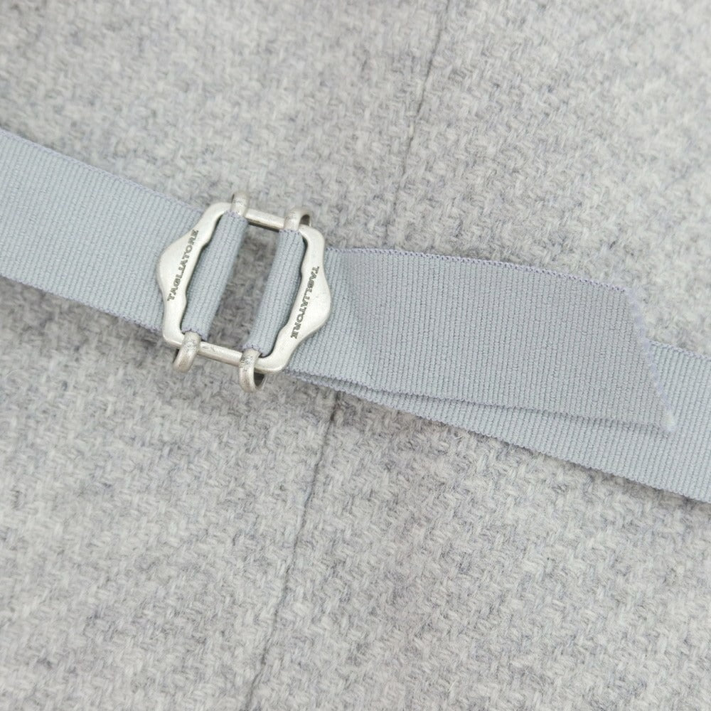 【新品】タリアトーレ TAGLIATORE ウールナイロン ジレベスト グレー【 48 】【 状態ランクN 】【 メンズ 】