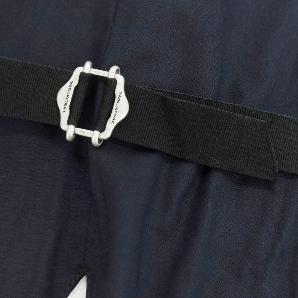 【新品】タリアトーレ TAGLIATORE ウールカシミヤ チェック ジレベスト ベージュxブラウン【 48 】【 状態ランクN 】【 メンズ 】