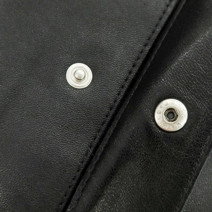【新品】アルマ ARMA RONNIE ラムレザー シャツブルゾン ブラック【 48 】【 状態ランクN 】【 メンズ 】