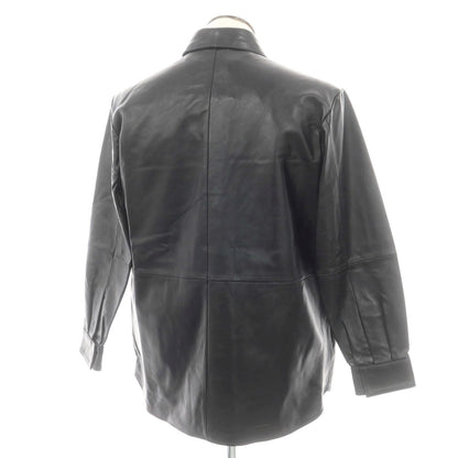 【新品アウトレット】アルマ ARMA RONNIE ラムレザー シャツブルゾン ブラック【 50 】【 状態ランクN- 】【 メンズ 】