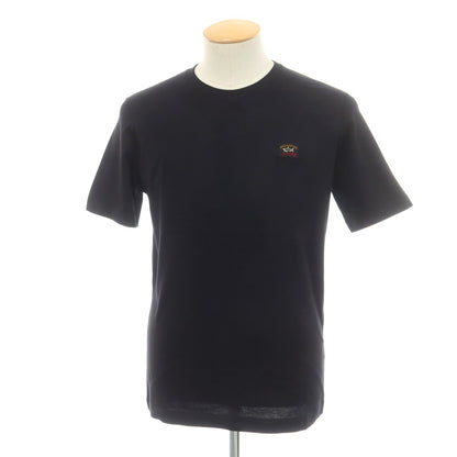 【新品】ポールアンドシャーク PAUL&amp;SHARK コットン クルーネック 半袖Ｔシャツ ブラック【 S 】【 状態ランクN 】【 メンズ 】