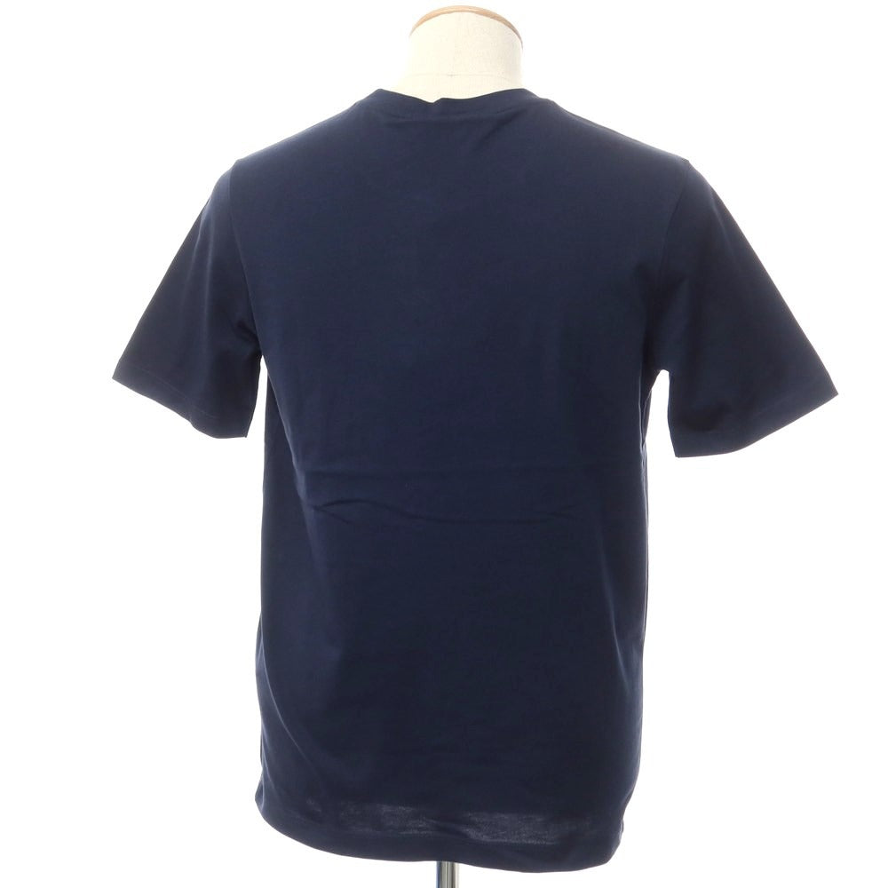 【新品】ポールアンドシャーク PAUL&amp;SHARK コットン クルーネック 半袖Ｔシャツ ネイビー【 S 】【 状態ランクN 】【 メンズ 】