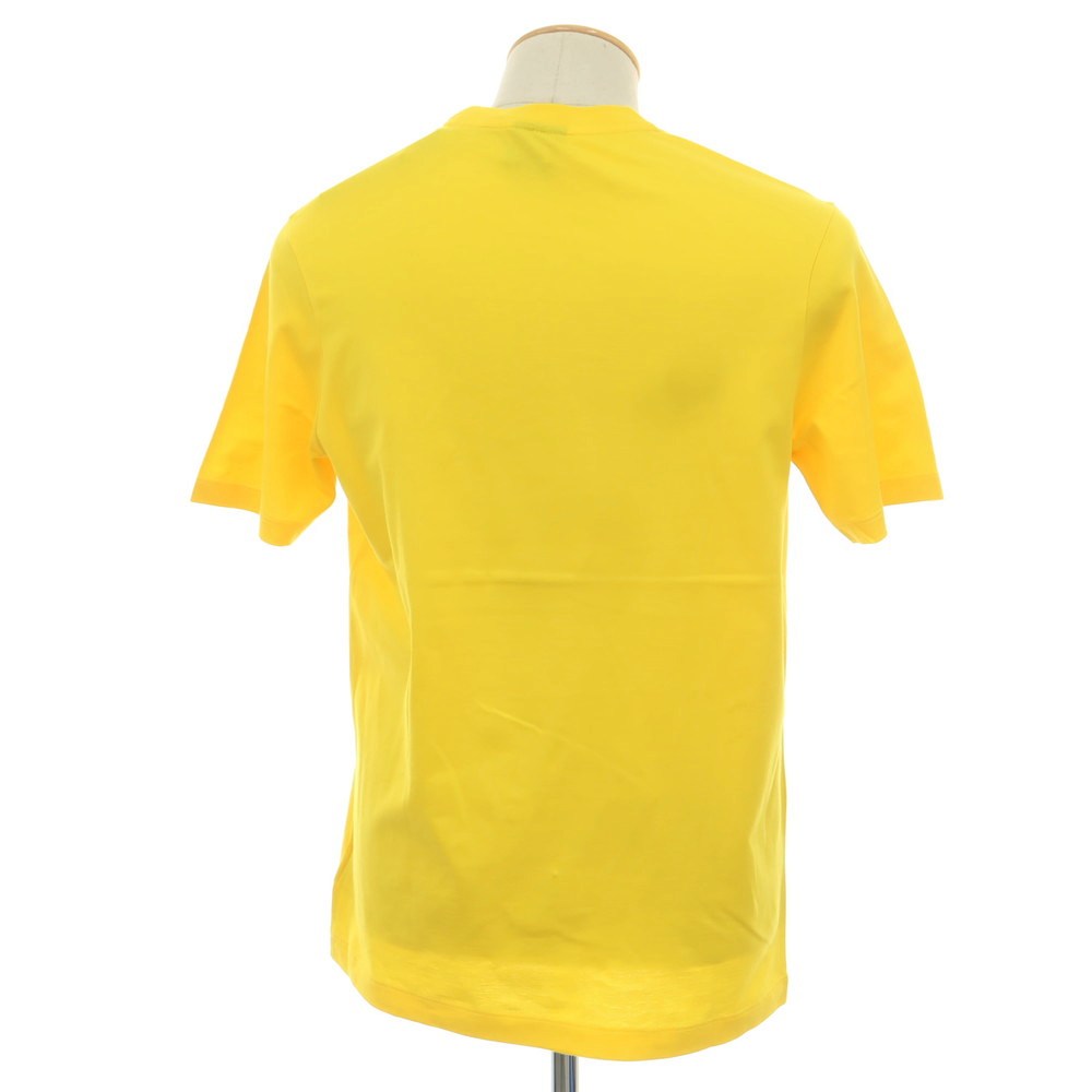 【新品】ポールアンドシャーク PAUL&amp;SHARK コットン クルーネック 半袖Ｔシャツ イエロー【 S 】【 状態ランクN 】【 メンズ 】