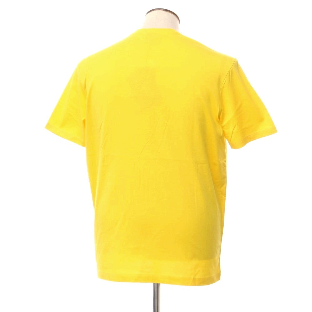 【新品】ポールアンドシャーク PAUL&amp;SHARK コットン クルーネック 半袖Ｔシャツ イエロー【 L 】【 状態ランクN 】【 メンズ 】
