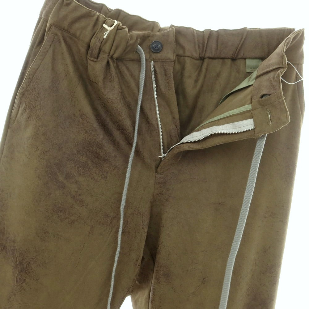 【新品】ティントリア マッティ TINTORIA MATTEI ポリエステルナイロン イージーパンツ オリーブ【 Ｍ 】【 状態ランクN 】【 メンズ 】