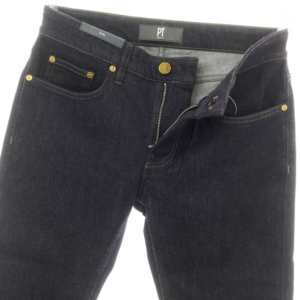 【新品アウトレット】ピーティートリノ デニム PT TORINO DENIM SWING ストレッチ セルロースコットンレーヨンシルク ジーンズ デニムパンツ ブラック【 29 】【 状態ランクN- 】【 メンズ 】
