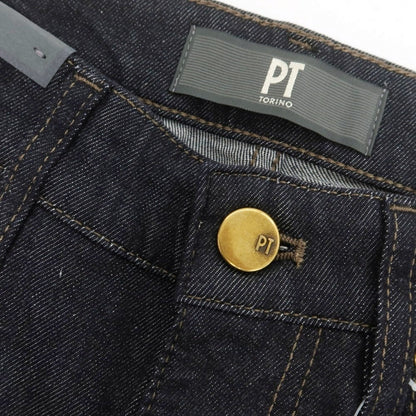 【新品アウトレット】ピーティートリノ デニム PT TORINO DENIM SWING ストレッチ セルロースコットンレーヨンシルク ジーンズ デニムパンツ ブラック【 29 】【 状態ランクN- 】【 メンズ 】