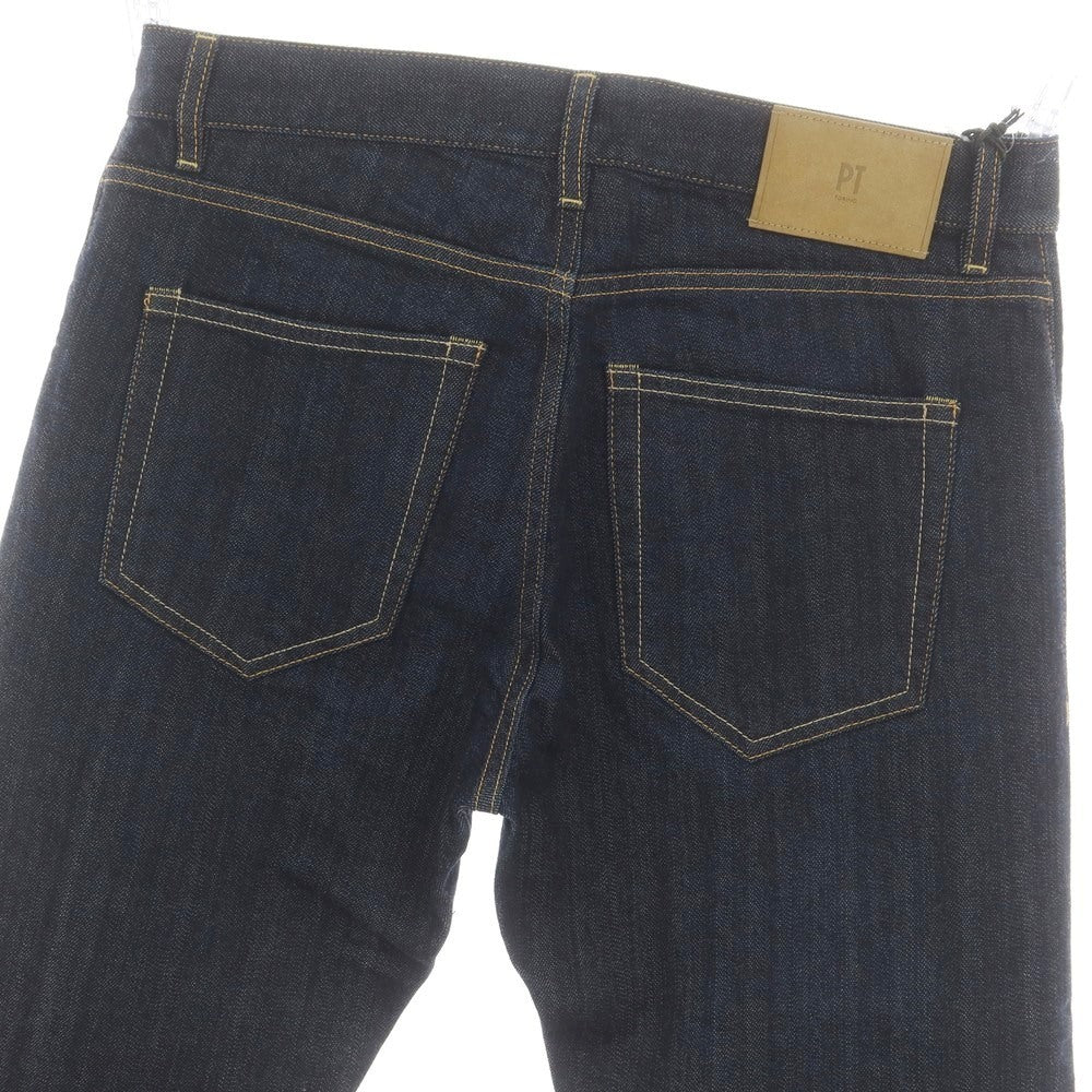 【新品】ピーティートリノ デニム PT TORINO DENIM BREAKBEAT ストレッチ コットン ジーンズ デニムパンツ ネイビーインディゴ【 32 】【 状態ランクN 】【 メンズ 】