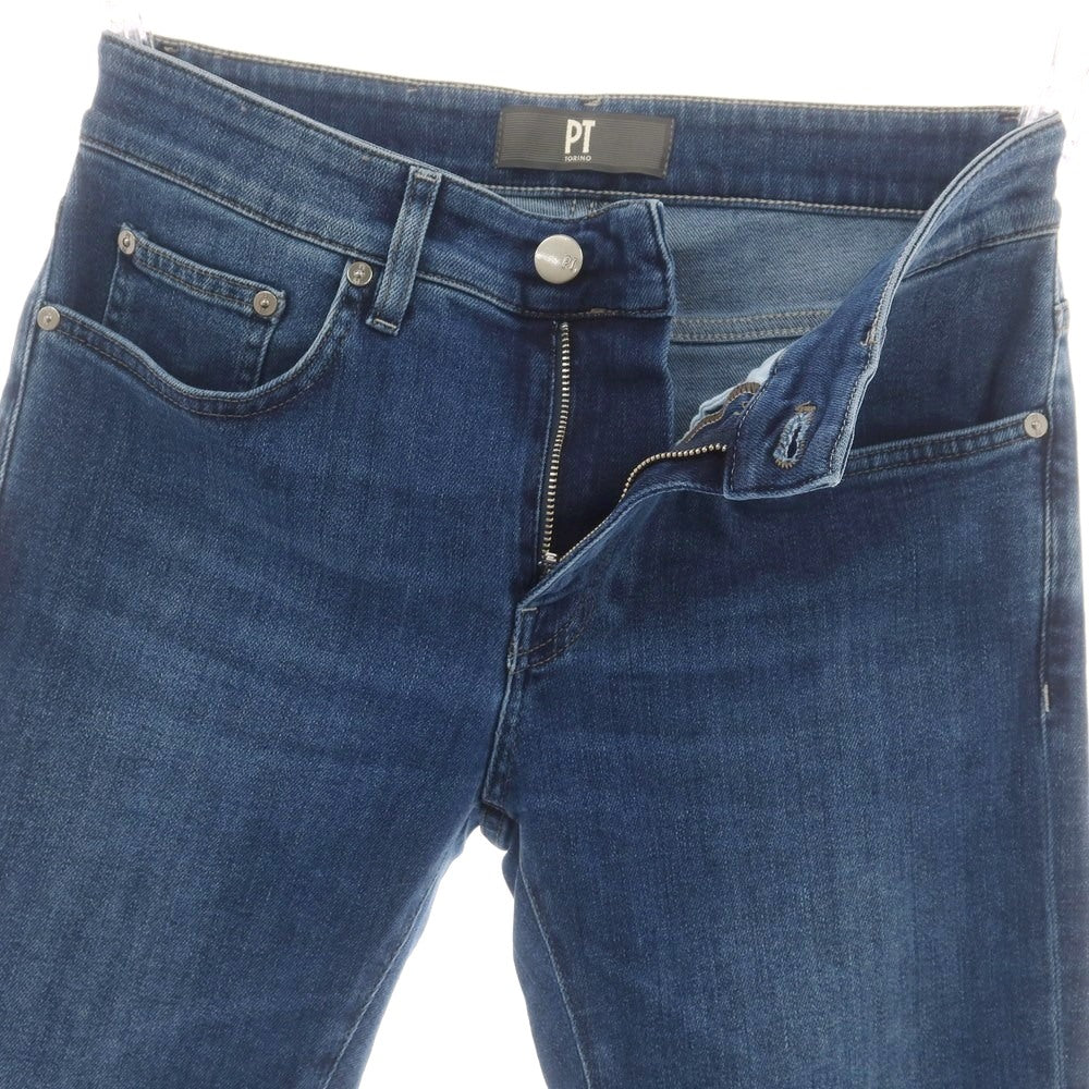 【新品アウトレット】ピーティートリノ デニム PT TORINO DENIM SWING ストレッチ コットンセルロースポリエステル ジーンズ デニムパンツ ブルーインディゴ【 30 】【 状態ランクN- 】【 メンズ 】