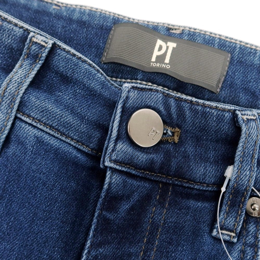 【新品アウトレット】ピーティートリノ デニム PT TORINO DENIM SWING ストレッチ コットンセルロースポリエステル ジーンズ デニムパンツ ブルーインディゴ【 30 】【 状態ランクN- 】【 メンズ 】
