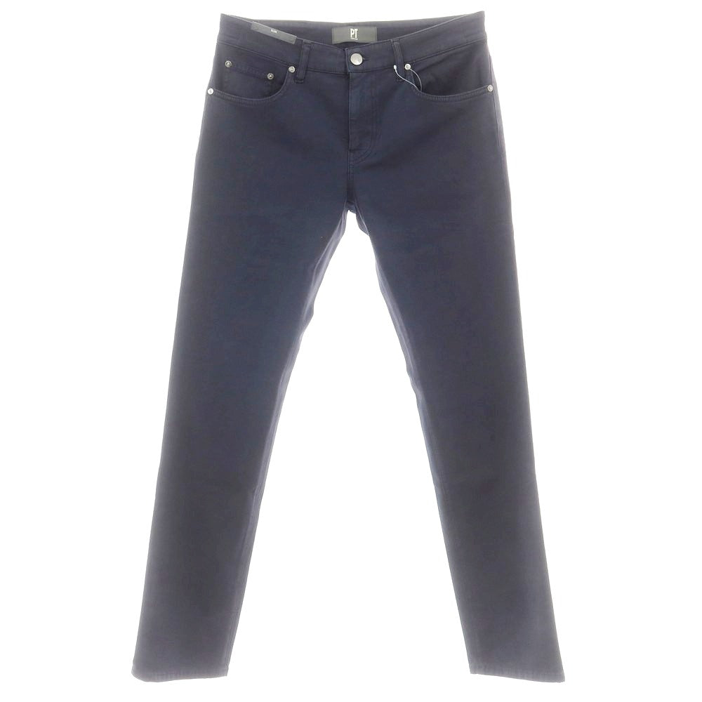 【新品アウトレット】ピーティートリノ デニム PT TORINO DENIM SWING ストレッチ コットンウール 5ポケットパンツ ネイビー【 32 】【 状態ランクN- 】【 メンズ 】