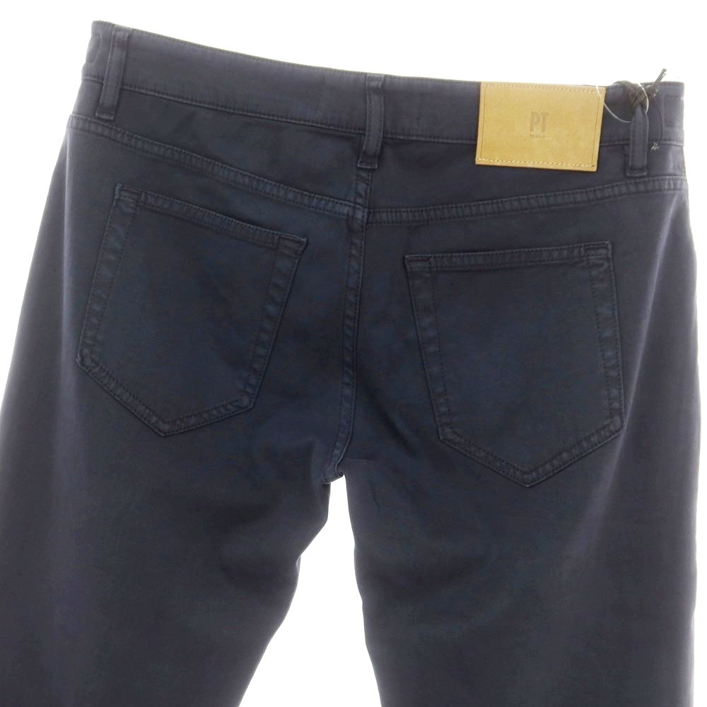 【新品アウトレット】ピーティートリノ デニム PT TORINO DENIM SWING ストレッチ コットンウール 5ポケットパンツ ネイビー【 32 】【 状態ランクN- 】【 メンズ 】